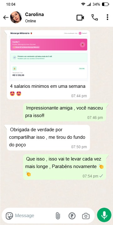 Depoimento WhatsApp 1